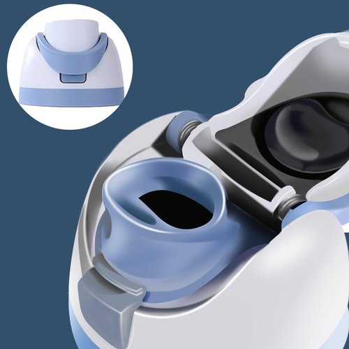 NIGRITY Replacement Cap for Owala Freesip - One Button Water Bottle Top Lid Compatible with 16oz 24oz 32oz 40oz Cup, BPA-Free Accessory (Azure)