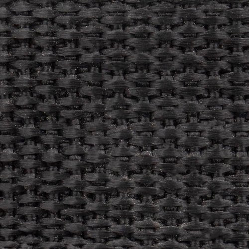 Rope and Cord Polypropylene Webbing – 1 Inch Weather Resistant Multipurpose Webbing – Black, 1 Yard