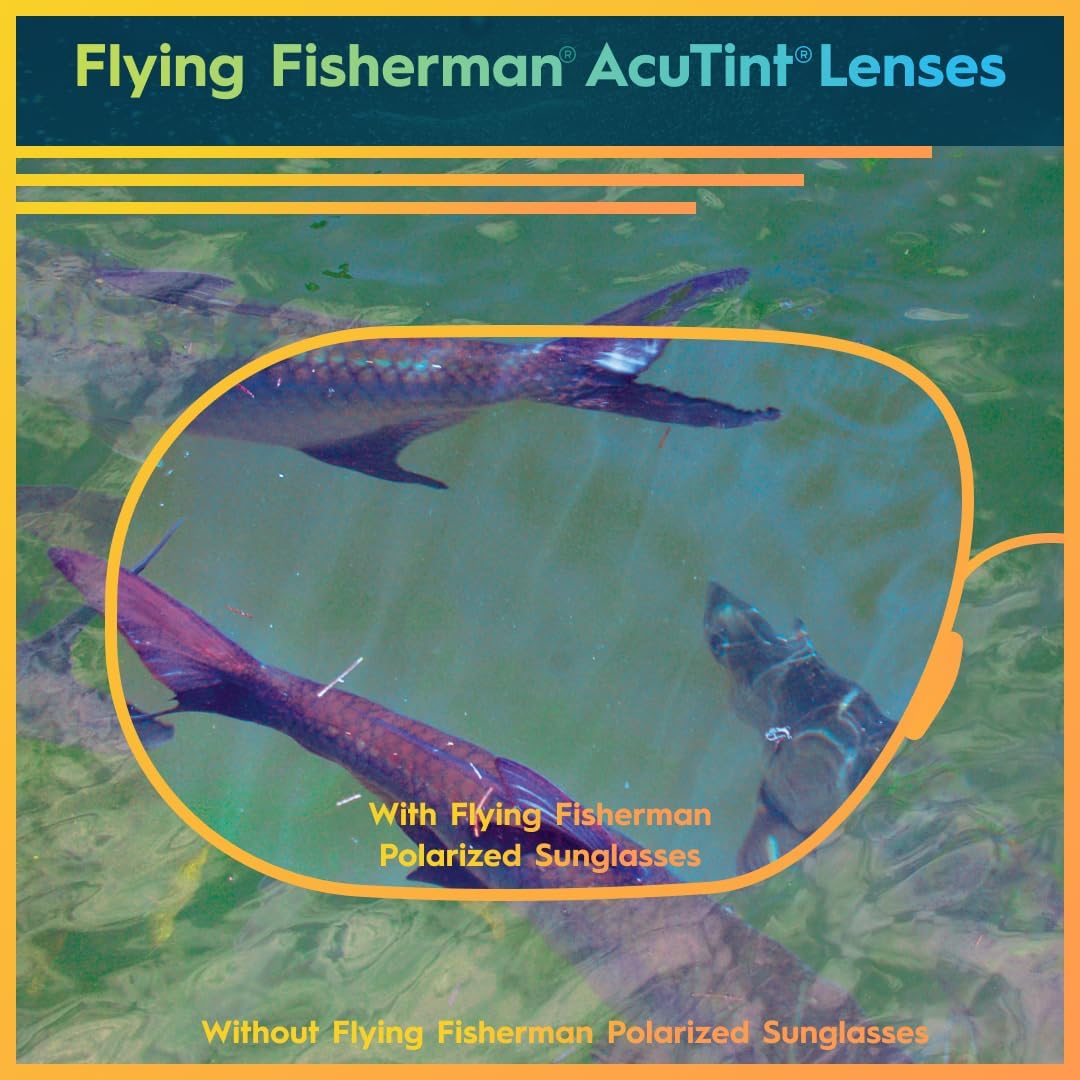 Polarized Fishing Sunglasses with AcuTint UV Blocker - Flying Fisherman Cali