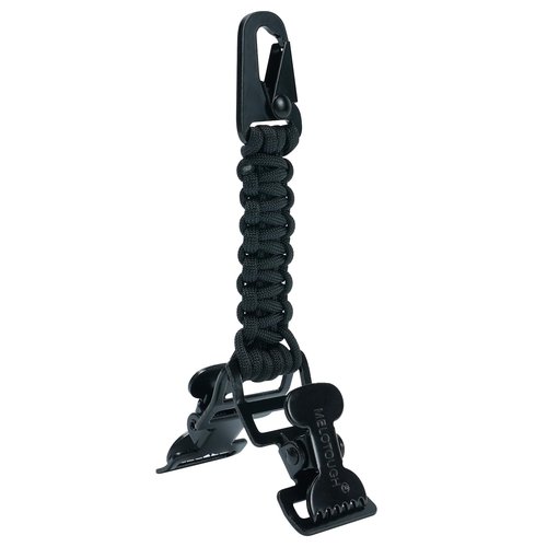 MELOTOUGH Tactical Glove Clip Paracord Glove Holders with 2 Alligator Clips for Tactical,Hiking,Hunting,Work,Outdoor Activities(Black)