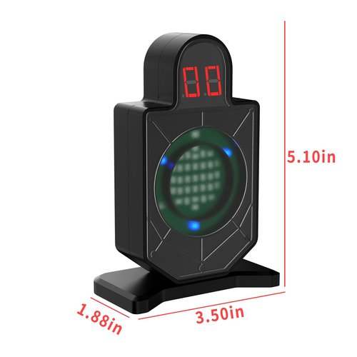 Befbox 2 Pcs Dry Fire Portable Laser Trainer Target Laser Training System for Reactive Laser Shooting and Dry Fire Shooting Practice(Included: AAA Battery)