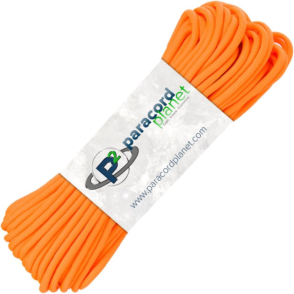 Paracord Planet 850 US Government Certified Paracord 10', 25', 50', 100', 250', 1000' Lengths