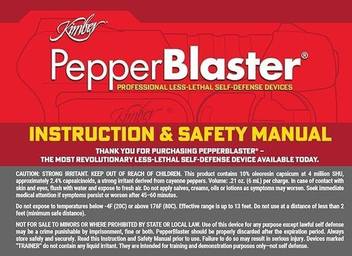 Kimber PepperBlaster 3 - Gray