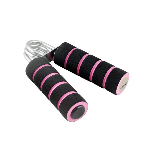 Pro Impact Hand Grip Wrist Strengthener/Grip Strength Trainer for Home Workout/Finger Exercise/Forearm Stretcher/Stress Relief- Adjustable Resistance, Heavy Duty, Non-Slip (2 Pieces) (Pink)