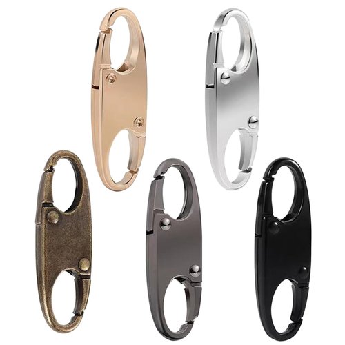 Psdndeww Double Opening Clips Pull Backpack Lock Clip Quick Disconnect Carabiner Clip to Keep Closed