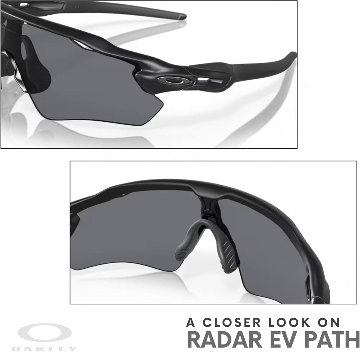 OAKLEY Radar EV Path OO9208 Sunglasses For Men+ Bundle Accessory Leash Kit, Microfiber Pouch