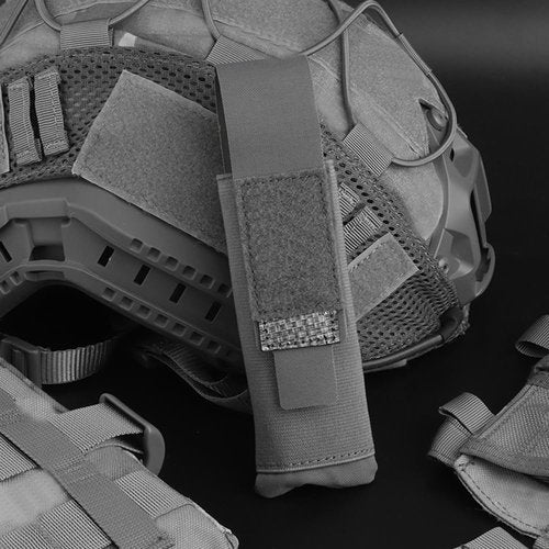 Tactical Flashlight Holster, Molle Flashlight Torch Pouch, Vertical Small Tool Bag Organizer for Camping Hiking Climbing Backpack Belt