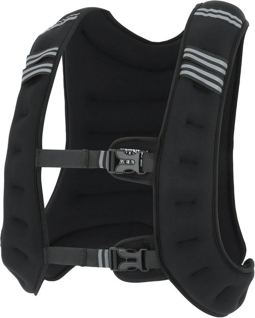 FITNESS MANIAC USA Weighted Vest for Strength Training and Running - Men and Women Workout Equipment - Soft and Slim Design - Weights Included