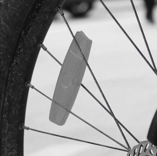 Xhziy Bicycle Warning Reflector Bicycle Reflector Accessories for Night Riding on Road Mountain Bikes -2pcs