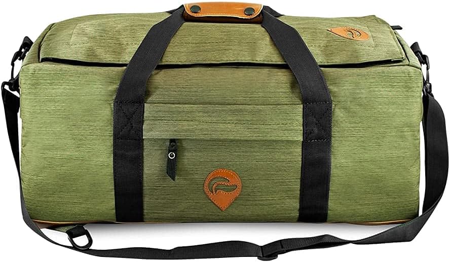 Skunk Hybrid Backpack/Duffle - Smell Proof - Weather Resistant - With Combo Lock US PATENT NUMBER : D819327