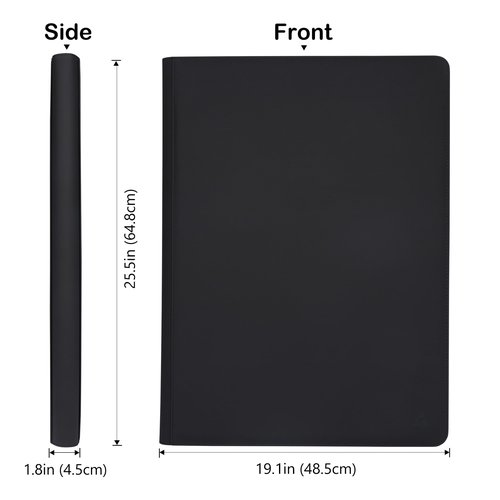 Rayvol Premium 2300 Pockets Card Binder, Large 36-Pocket 2000+ Ringless Trading Card Album - Side Loading UltraSonic-362304 Tech Zip Binder for TCG
