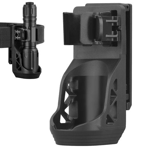 SAOPRKLER Tactical Flashlight Holder for Duty Belt