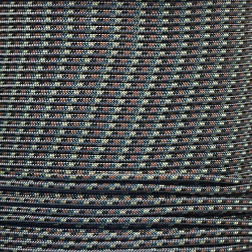 PARACORD PLANET | 275 LB Paracord Breaking Strength Tactical 5-Strand 3/32” (2.38) Thickness Parachute Cord Rope | 100 FT Hanks - Black