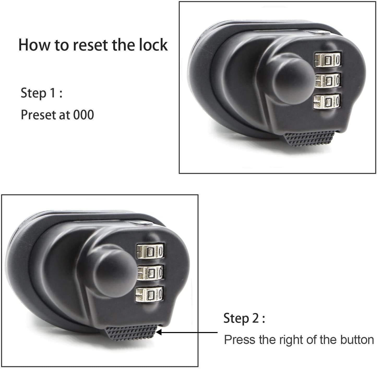 RioRand Trigger Lock 3 Digit Combination Gun Lock Gun Trigger Lock Accessories
