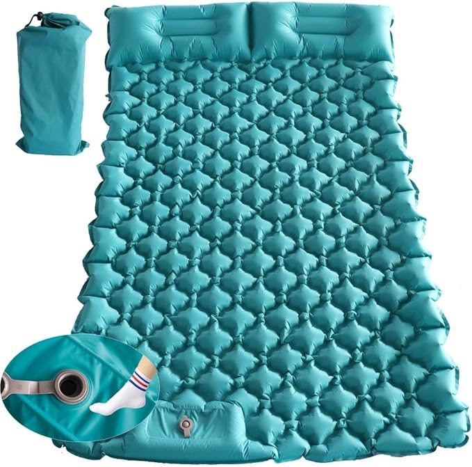 Sleeping Pad Ultralight Inflatable Sleeping Pad for Camping，Built-in Pump, Ultimate for Camping, Hiking,Lightweight Inflatable Sleeping pad