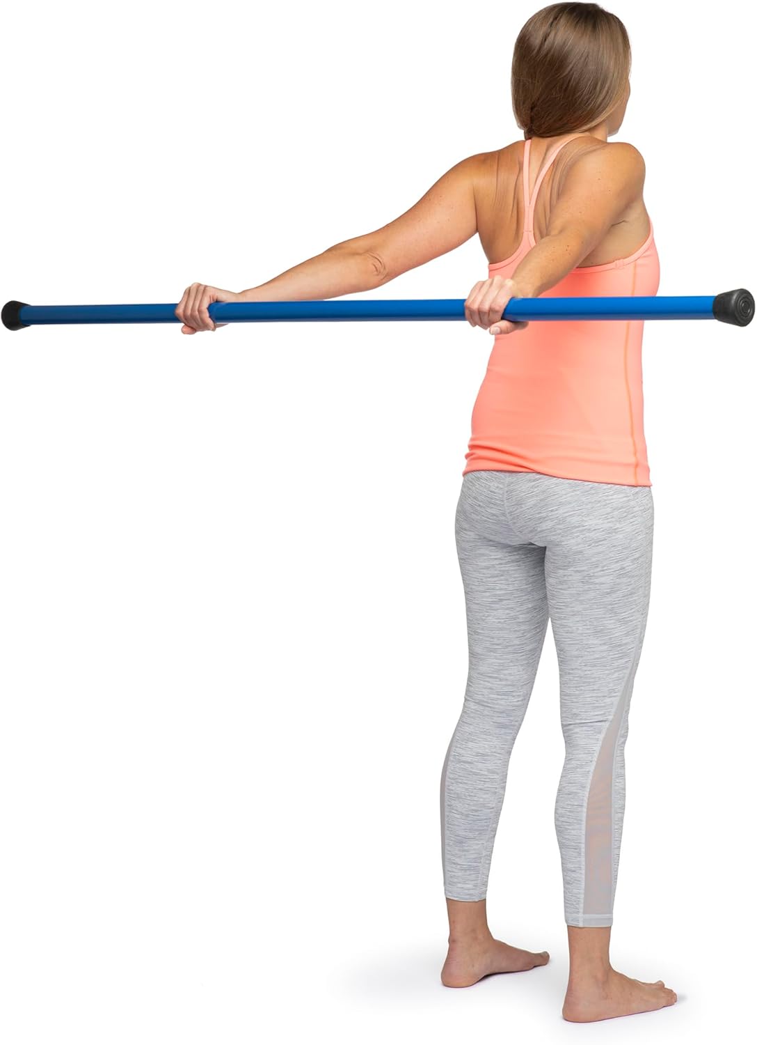 OPTP Booyah Stik by Bob and Brad - Yoga Stick for Stretching, Walking, and Exercise - Physical Therapy Stick, Pilates Stick, or Fitness Stick for Balance and Mobility Training