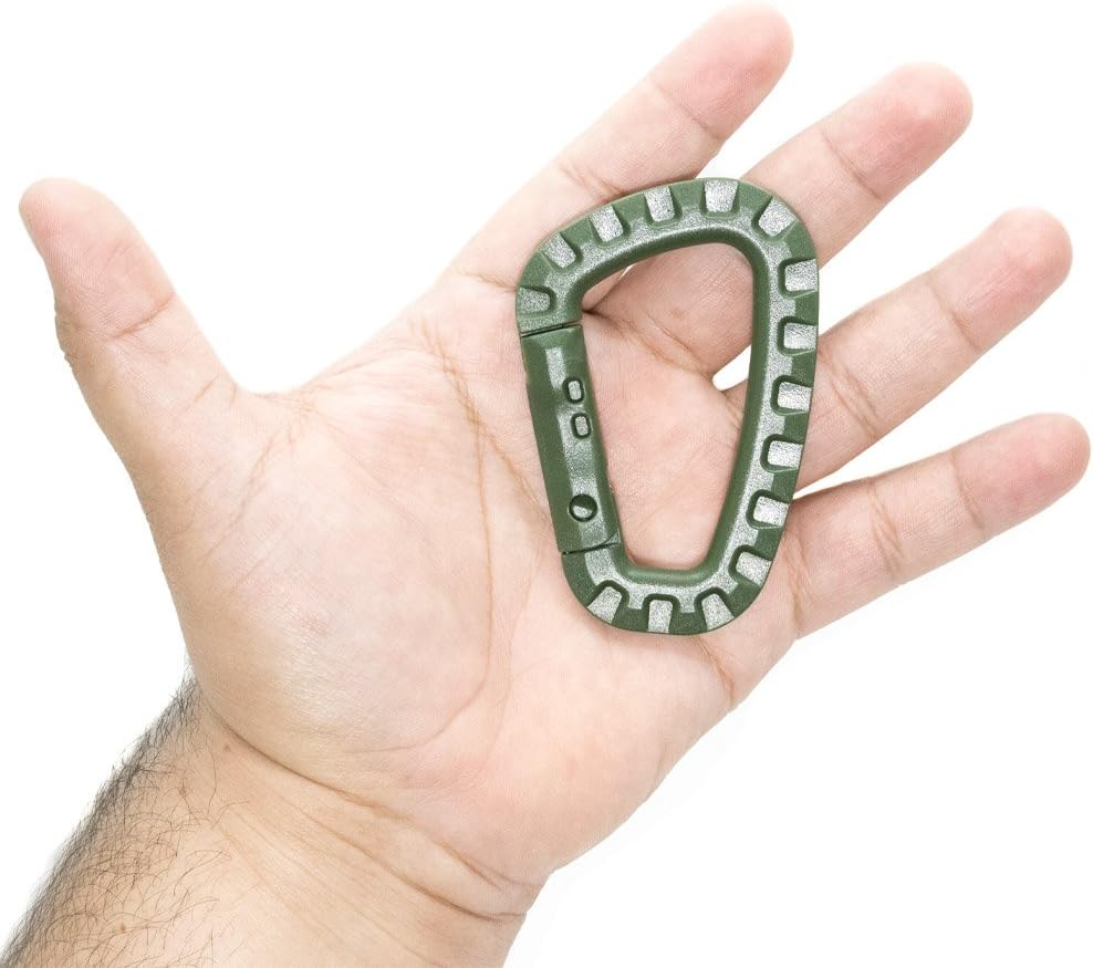 Paracord Planet Heavy Duty Carabiner Clip | Large Carabiner for Camping Accessories, Survival Kit