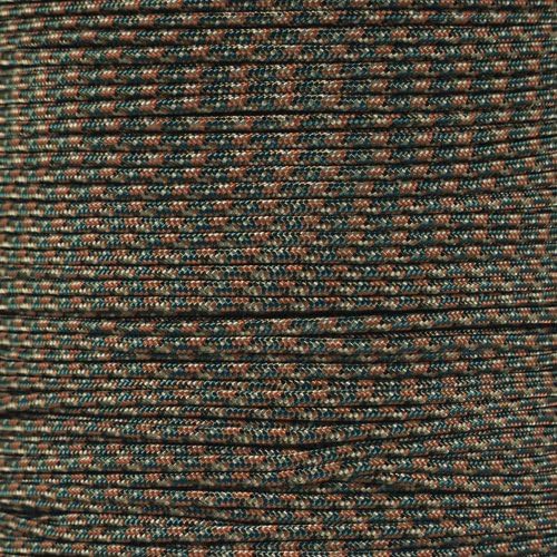 PARACORD PLANET | 275 LB Paracord Breaking Strength Tactical 5-Strand 3/32” (2.38) Thickness Parachute Cord Rope | 100 FT Hanks - Black