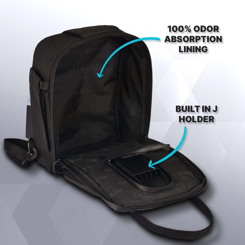 Herb Guard Large Smell Proof Backpack with Built-in Combo Lock - Full Odor Proof Protection