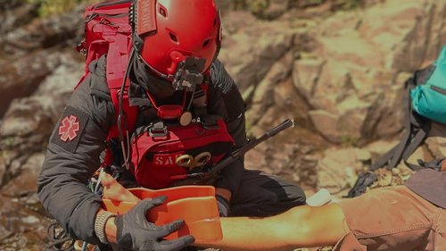Sophroneo Outfitter Co. Search and Rescue Red Chest Pack Bag | EMT, Ski Patrol, Wildland Fire, Medical, SAR, Field Operations Equipment and Gear