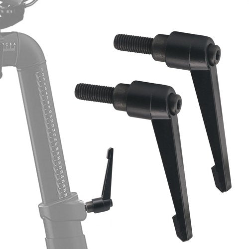 Exercise Bike Seat an Handle Height bar Adjustment Lever for Peloton Bike Replacement Parts, Adjustable Alloy L-Handle Accessories -2 Pack