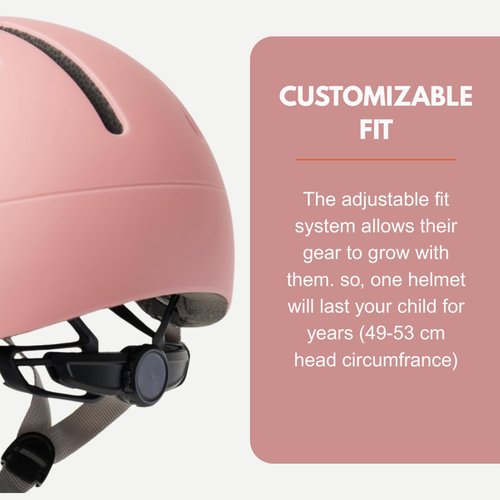 Thousand Jr. Toddler Helmet - Free Reflective Sticker Pack to Customize, Ages 1 and Up, Adjustable Fit, Multi Sport CPSC CE ASTM Certified (Plush Pink)