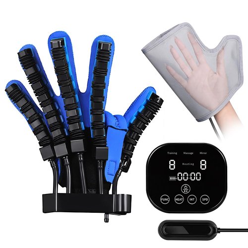 BAUSATZ Upgraded rehabilitation robot gloves hand stroke recovery equipment, hand dysfunction patient training equipment stroke hemiplegia, hand massage mirror training