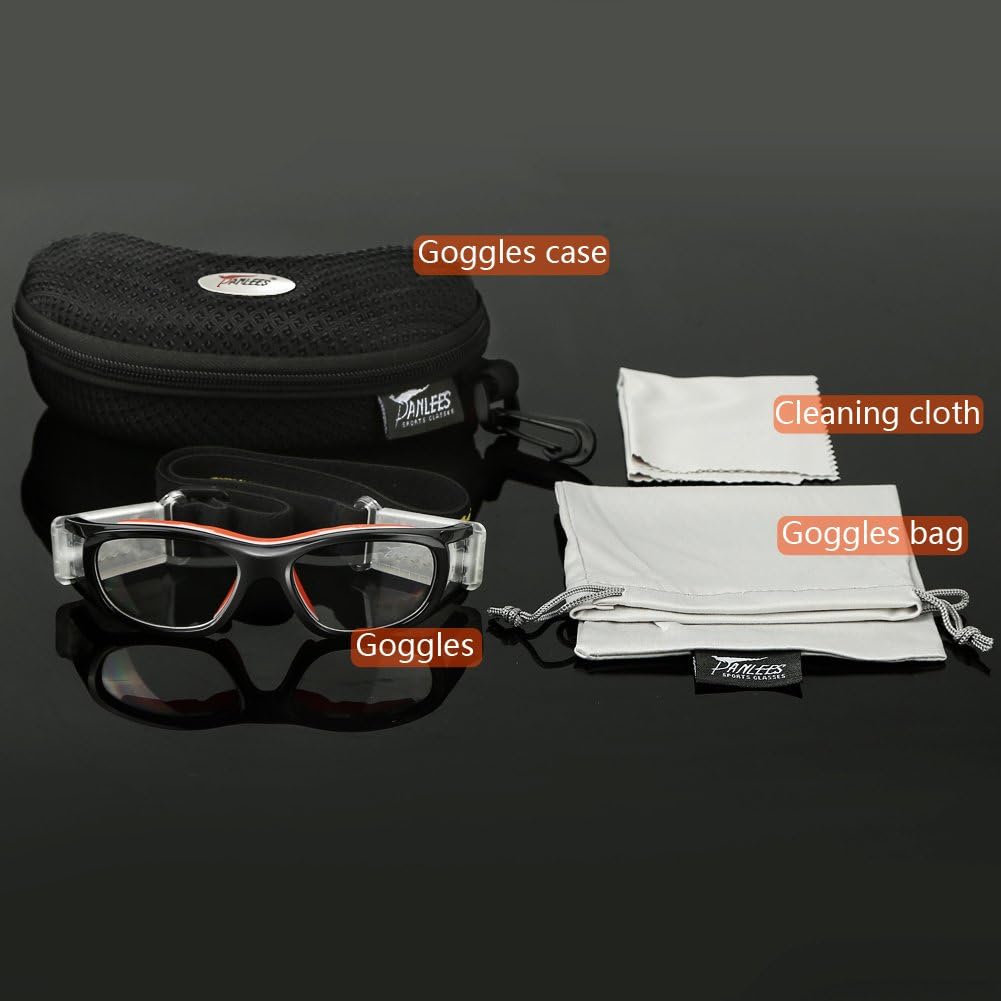 PELLOR Sports Goggles Eyewear Safety Protective Glasses for Soccer Basketball Motorcycle Outdoor Sports