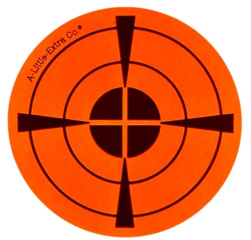 3”inch Fluorescent Orange Adhesive Shooting Target 250 PCs Roll