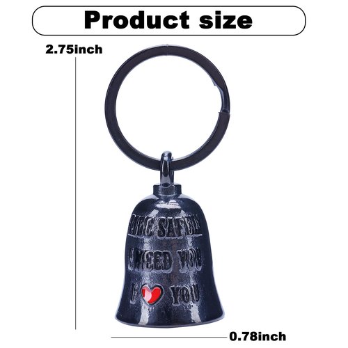 Motorcycle for Bells - Motorcycle Angel Bell for Men Women,Bell Biker Accessory,Guard Riding Safety