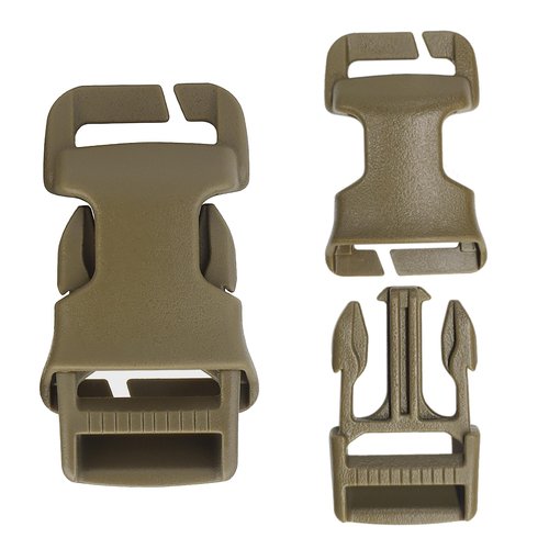 Qavctw 2x 1'' Buckle Quick Side Release Buckle for Tactical Vest Backpack Bag with 1in/2.5cm Webbing Straps