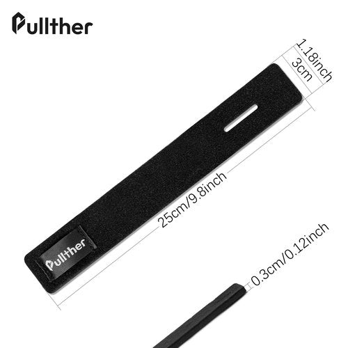 pullther fishing 6PCS Fishing Rod Straps,Stretchy Fishing Rod Ties,Adjustable Accessories,Ties for Casting,Spinning Rods and Fly Rods.
