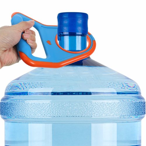 DECHOUS 5 Gallon Water Bottle Handle: 2 Pack Non-Slip Ergonomic Water Jug Carrier Lifter - Labor Energy Saving Purified Drinking Bottle Grip Handle Easy to Carry
