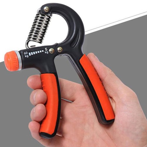 Strengthener Hand Grip 2 Pack 5-60kg Adjustable Strength Trainer Forearm Finger Wrist Exerciser Squeezer Workout Adults Kids