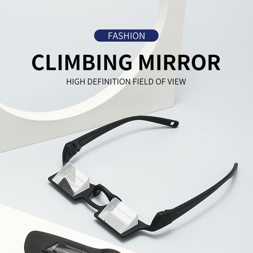 laoyuandamai 2pack Classic Belay Glasses for Rock Climbing Enhance Sturdy and Comfortable Belay Prism Glasses