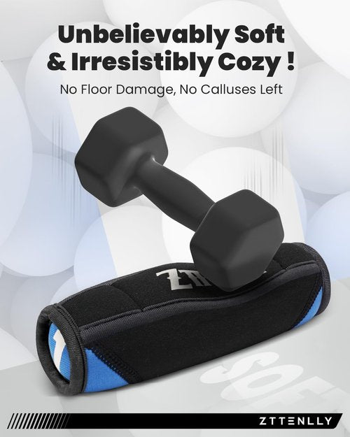 ZTTENLLY Hand Weights Sets for Walking -Light Gray 3lb Large size Soft Walking Weights sets for Women & Men in Physical Therapy, Jogging, Running, and Aerobics