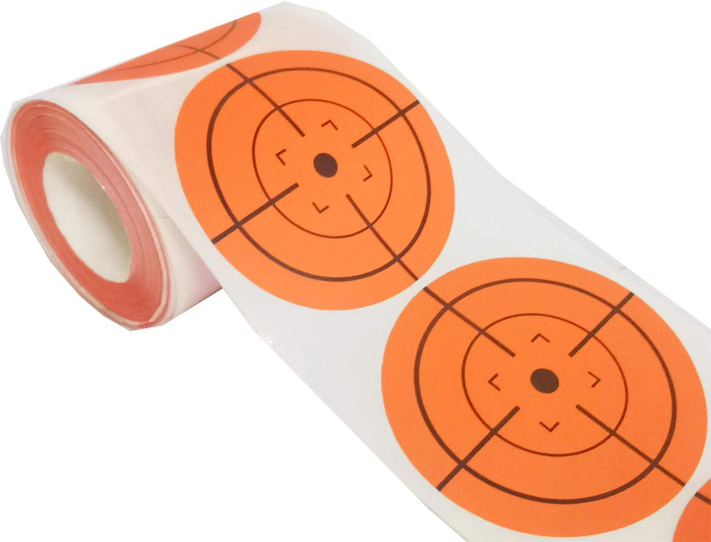 Target Stickers(3" Qty 250pcs) Premium Self Adhesive Targets for Shooting | Round Target Pasters - Fluorescent Paper Targets Stickers (Fluorescent Red)