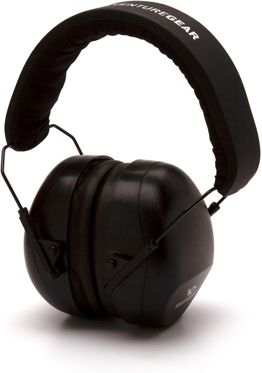 Venture Gear VG80 Series Adult Hearing Protection Earmuff, Hi Vis Orange, VG Clamshell (Model: VGPM8041C)