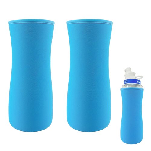 Cirkul Neoprene Insulated Water Bottle Sleeve - 2Pcs, 32oz, Blue