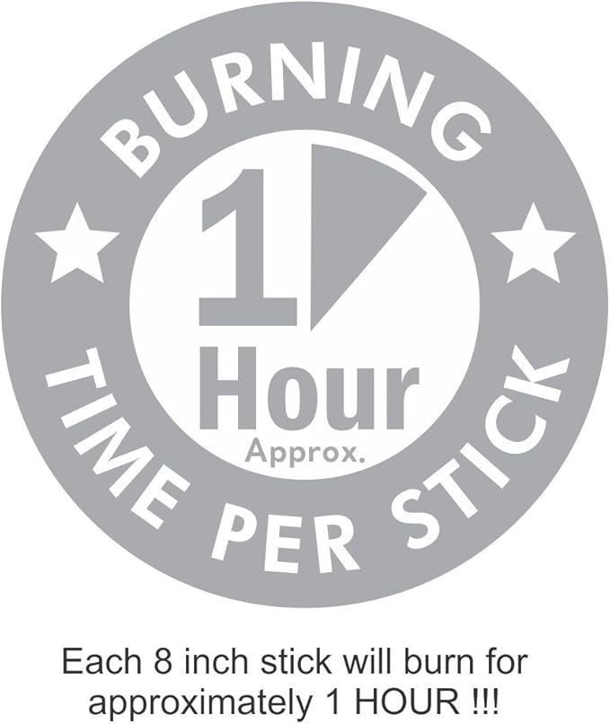 Sticks 100 Grams, Low Smoke Traditional Incense Sticks Made from Scratch, Never Dipped (Dragons Blood, Single Pack)