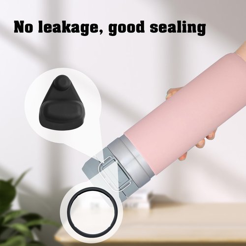 UBEEKOO Replacement Stopper and Replacement Gasket, Compatible with Stanley Quick FLIP GO 24/36oz Water Bottle Lid, Silicone Top Cap and Sealing Gaskets Replacement Parts for Stanley Accessories,4B+4B