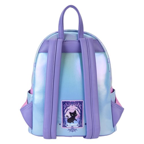 Loungefly Hocus Pocus Tarot Card Binx Iridescent Mini Backpack