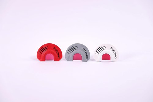 FOXPRO Loaded Gun Predator Mouth Call Combo For Coyote Hunting Includes 3 Diaphragm Mouth Calls