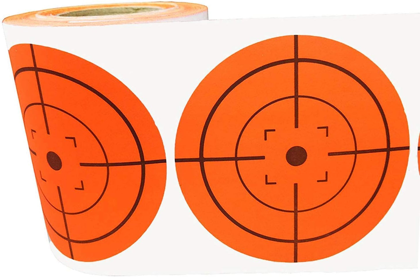 Target Stickers(3" Qty 250pcs) Premium Self Adhesive Targets for Shooting | Round Target Pasters - Fluorescent Paper Targets Stickers (Fluorescent Red)
