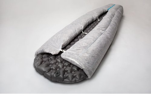 WIND HARD Tiny PRO Series 10D Lightweight 800FP Wearable Down Sleeping Bag Quilt for Backpacking Camping Adult Outdoor Travel Sleeping Bag (Green)