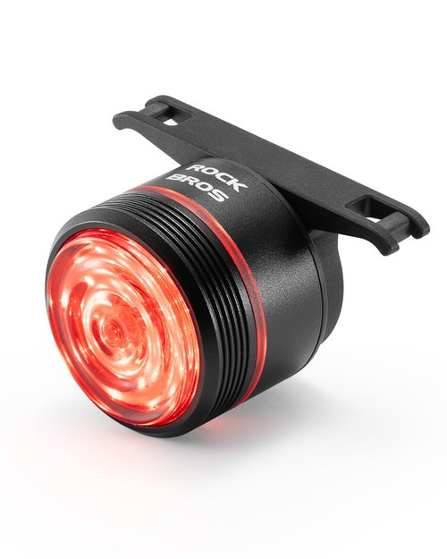 ROCKBROS Bike Tail Light Smart Brake Sensing Rear Bike Light Led Bike Lights,Type C USB Rechargeable,IPX6 Waterproof Bike Light for Night Riding