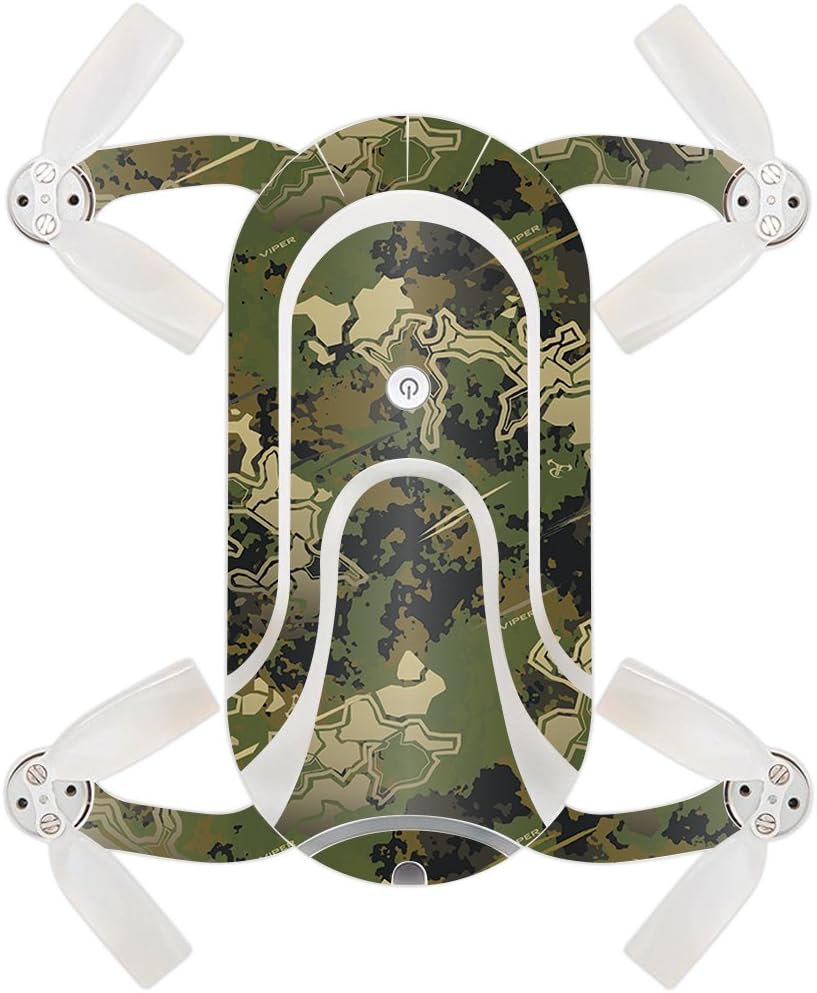 MightySkins Skin Compatible with ZEROTECH Dobby Pocket Drone – Conceal Snow | Protective, Durable, and Unique Vinyl Decal wrap Cover | Easy to Apply, Remove, and Change Styles | Made in The USA