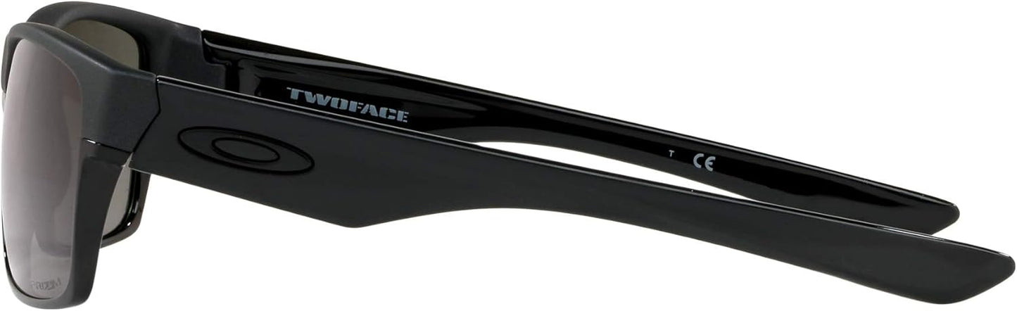 Oakley Twoface Sunglasses Steel Grey with Prizm Grey Lens 60mm