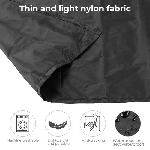 Siegvoll Pocket Picnic Blanket for 1-2 Persons, 43.3x55.12″ Sand Free Beach Blanket, SandProof Waterproof Foldable Beach Mat, Lightweight Picnic Mat for Outdoor Hiking Camping Travel(Black)