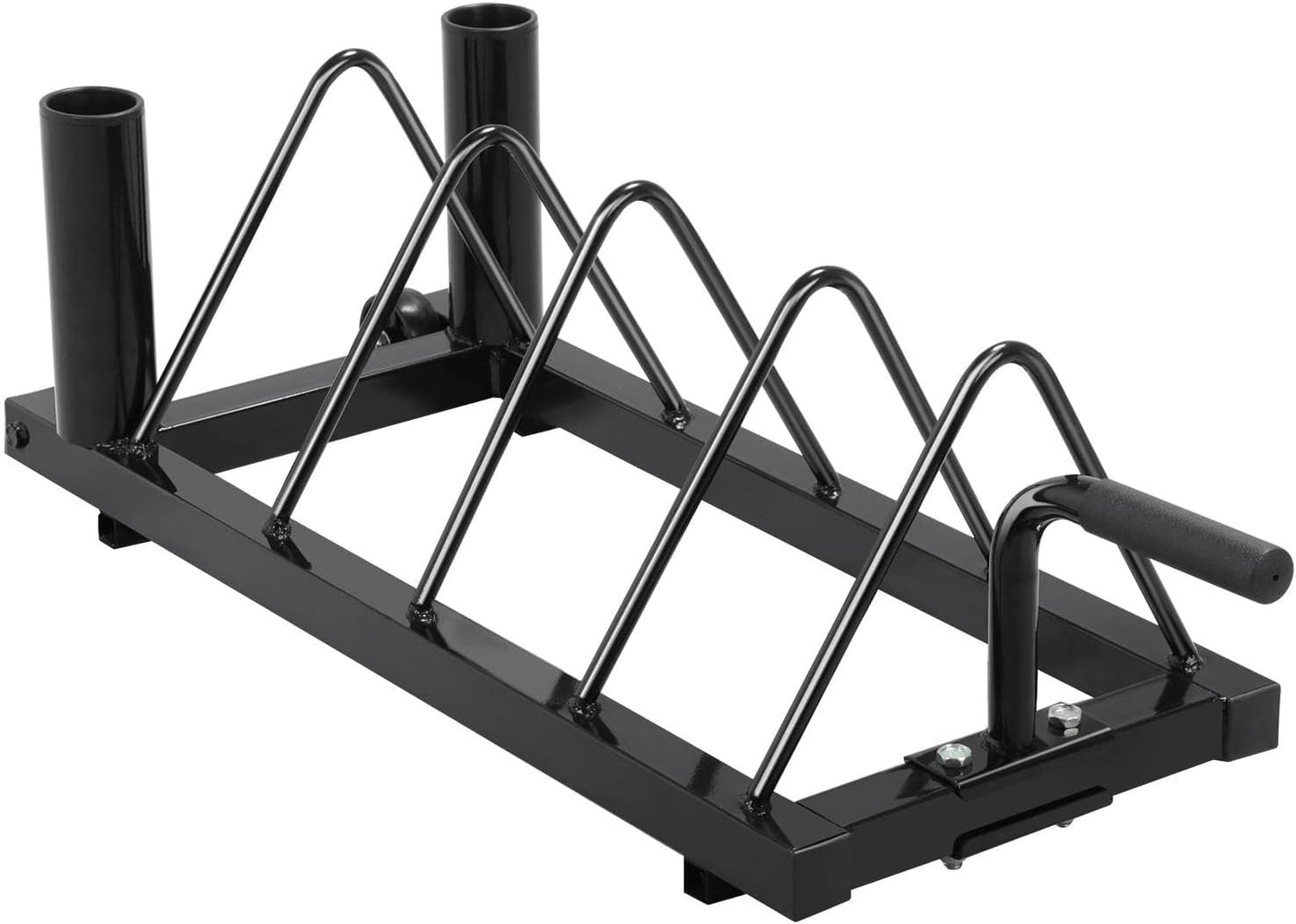 Yaheetech Barbell Bumper Plate Rack
